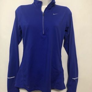 Purple Nike Dri-Fit Long Sleeve